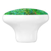 私のRubio Gardenでツリーリリーと明るい日の出 セラミックノブ (側面)