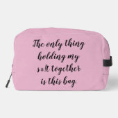 私のs#!tを一緒に保持しているものは、このバッグ ドップキット (裏面)