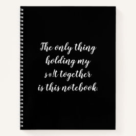 私のs#!tを一緒に持っているものは、このノート ノートブック