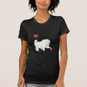 私のSAMOYEDを愛して下さい Tシャツ