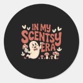 私のScentsy時代でScentsyおもしろいママ母の日Re ラウンドシール (正面)