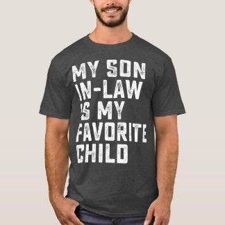 私のSonInLawは私の子お気に入りのレトロの新し結婚い Tシャツ
