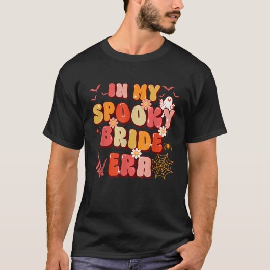 私のSpooky+Bride+or+die時代 ハロウィンシーズン 女性 Tシャツ (正面)