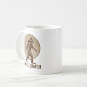 私のSquatchを見たらSTACHESQUATCH Iの髭 コーヒーマグカップ (正面左)