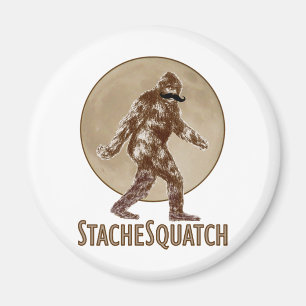 私のSquatchを見たらSTACHESQUATCH Iの髭 マグネット
