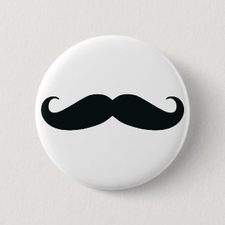 私のStacheの誇りを持った….髭 缶バッジ