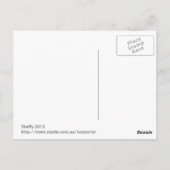 私のstaffy 2012年 ポストカード (裏面)