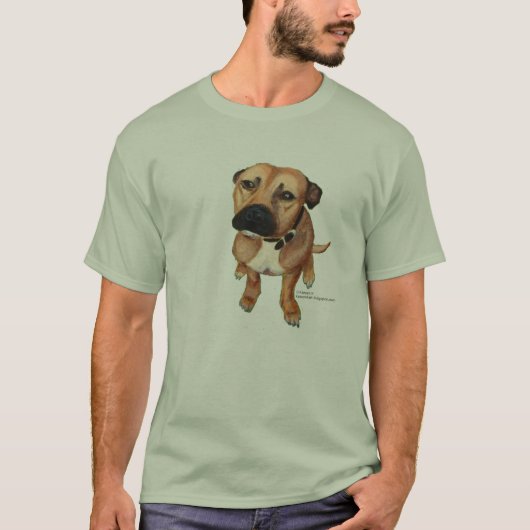 私のStaffy Tシャツ (正面)