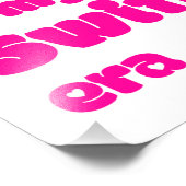 私のSwiftの時代のポスターで フォトプリント (角)