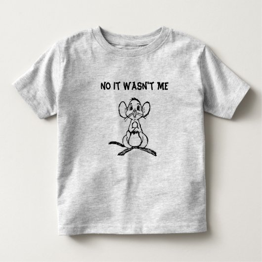 私のTシャツではない子供へ トドラーTシャツ (正面)