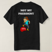 私のTシャツではない Tシャツ (デザイン裏面)