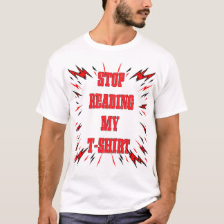 私のTシャツを読まないで Tシャツ