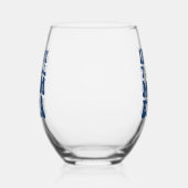 私のTボール母の時代Tボール母の日 ステムなしワイングラス (左)