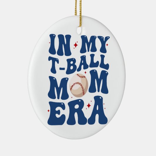 私のTボール母の時代Tボール母の日 セラミックオーナメント (右)