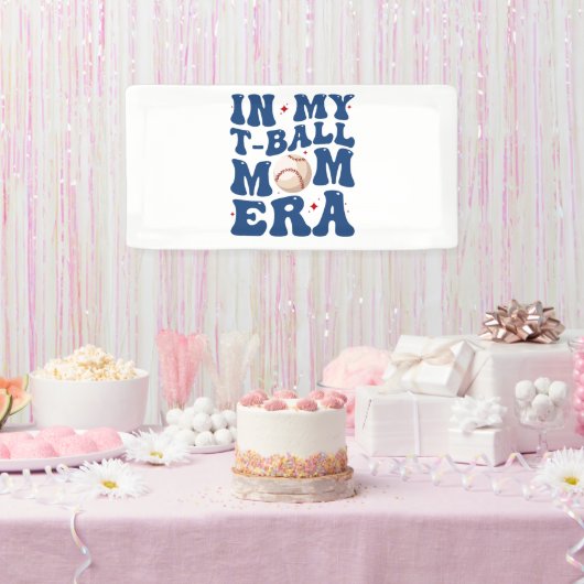 私のTボール母の時代Tボール母の日 横断幕 (パーティー)