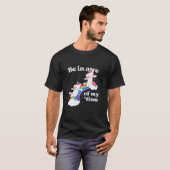 私の'Tismユニコーンズレインボー自閉症啓発に驚嘆 Tシャツ (正面フル)