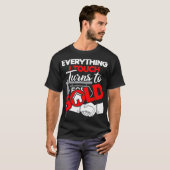私のTouchが販売した不動産仲介業者実在に Tシャツ (正面フル)