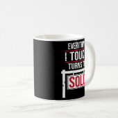 私のTouchは全て売れる コーヒーマグカップ (正面右)