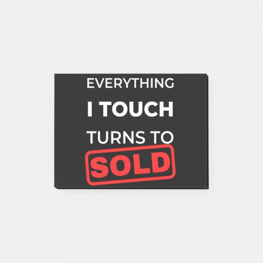 私のTouchは全て売れる ポストイット (正面)