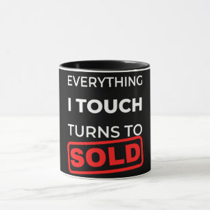 私のTouchは全て売れる マグカップ