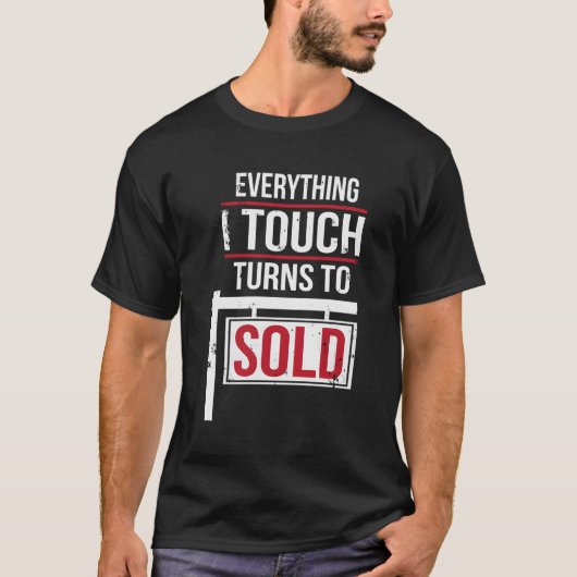 私のTouchは全て売れる Tシャツ (正面)
