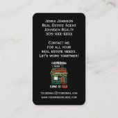 私のTouchは全て売却実在財産 名刺 (裏面)