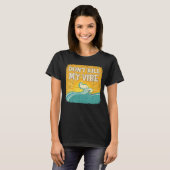 私のVIBEクールビーチサーファーを殺さない Tシャツ (正面フル)