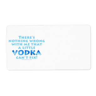 私のVODKAはラベルを修正できない問題はない ラベル