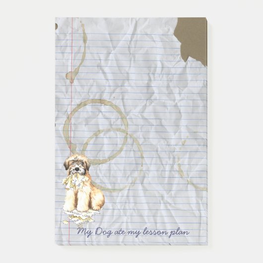 私のWheaten私のレッスン・プランを食べました ポストイット (正面)