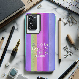 私のWiFiはパワーイエスキリストのおもしろい色ストライプの Samsung Galaxy S21 Ultraケース