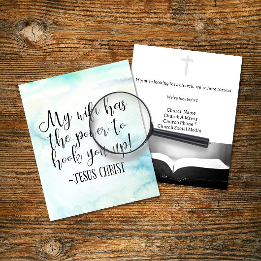 私のWiFiは力を持っているイエスキリストおもしろい チラシ