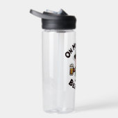 私のWurstの動作オクトーバーフェスト おもしろい ウォーターボトル (右面)