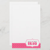 私のXとOはすべてイラクにいる 便箋 (正面/裏面)