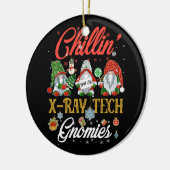 私のX線技術グノーミーとチリン3つの格言Ch セラミックオーナメント (左)