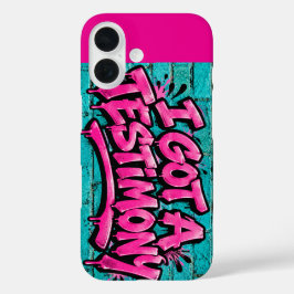 私はあかしを持っている iPhone 16ケース
