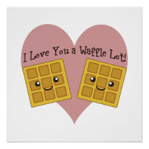 私はあなたおもしろいをワッフルロット可愛いかわいいワッフル