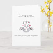 私はあなたおもしろい遊-ステーションゲームの恋人が大好きです カード (黄色い花)