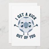 私はあなたから蹴られる サンキューカード (正面/裏面)