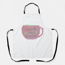 私はあなたがとても大好き エプロン