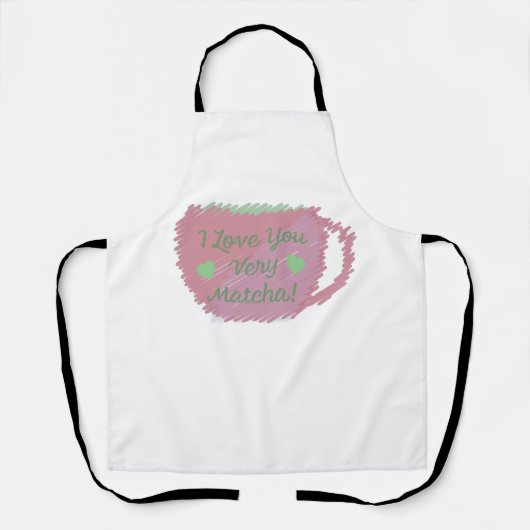私はあなたがとても大好き エプロン (正面)