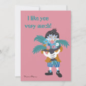 私はあなたがとても好きだ。教室バレンタインデー シーズンカード (正面)