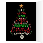 私はあなたがとても怖いクリスマスツリーのスケルトンを望む (内側(左))