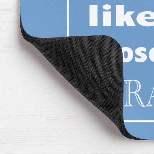 私はあなたがストレートに選んだゲイのように選んだ マウスパッド (コーナー)