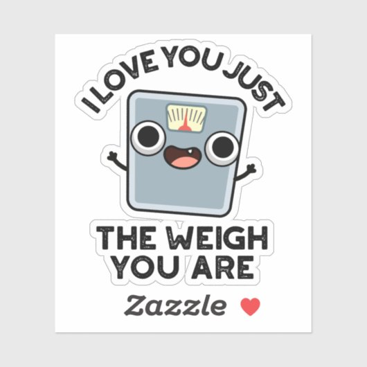 私はあなたがダイエットパンである重量だけ愛おもしろいしている シール (シート)