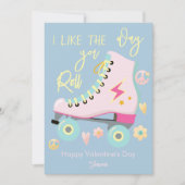 私はあなたがバレンタ転がインのおもしろい方法が好き シーズンカード (正面)