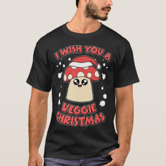 私はあなたがベジクリスマスベジタリアンビーガンChr Tシャツ