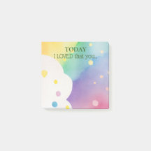 私はあなたがメモをしたことを愛していた