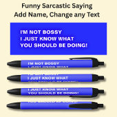 私はあなたが何をすべきか知っているだけではない 黒ボールペン