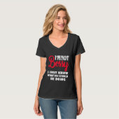 私はあなたが何をすべきか知っているだけではない Tシャツ (正面フル)