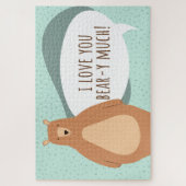 私はあなたが大好きベアウェイマランタインズジグソーパズル ジグソーパズル (縦)